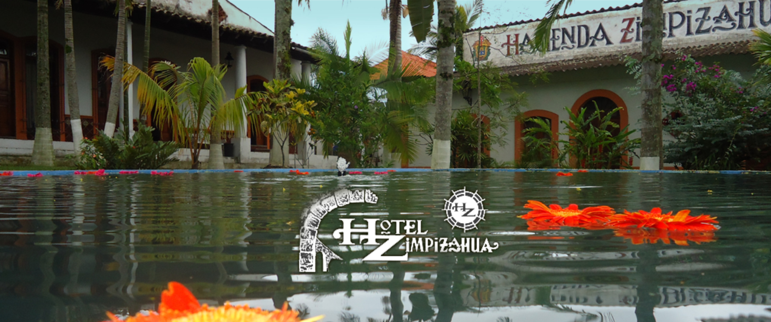 Fotografía de la hacienda zimpizahua